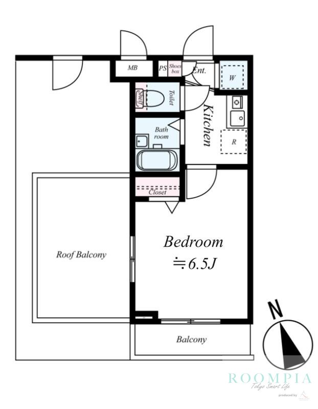 4階の間取り図