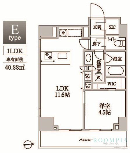 12階の間取り図