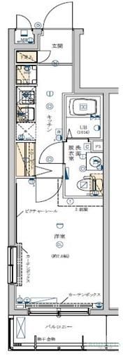 4階の間取り図