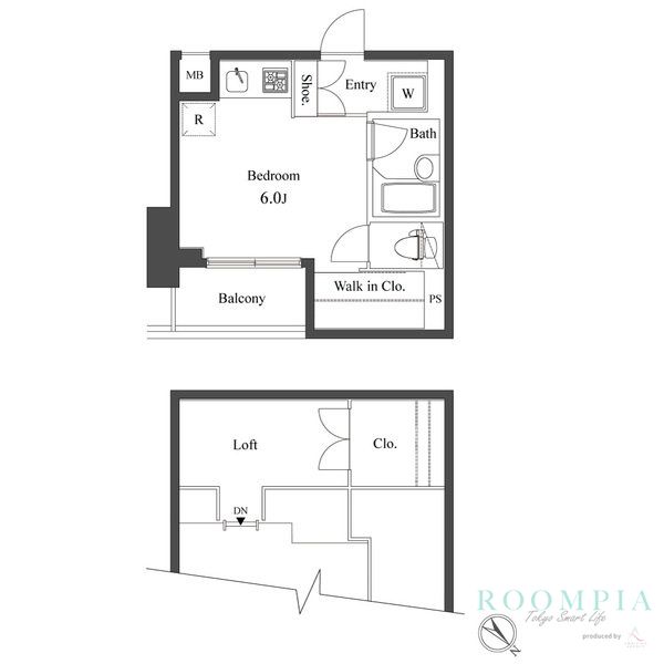 7階の間取り図