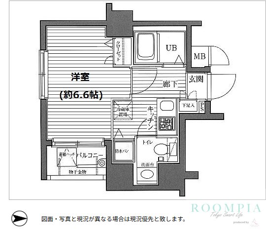 2階の間取り図
