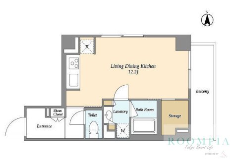 2階の間取り図