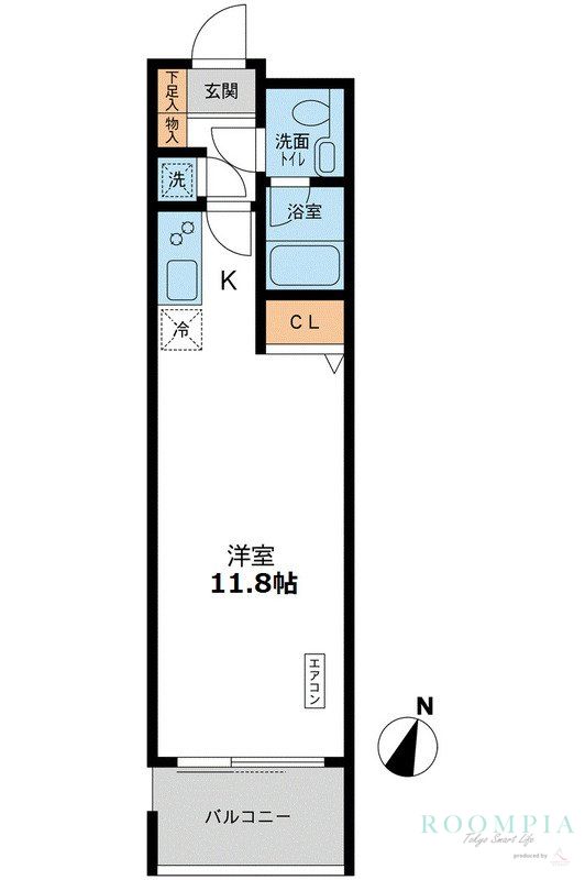 6階の間取り図