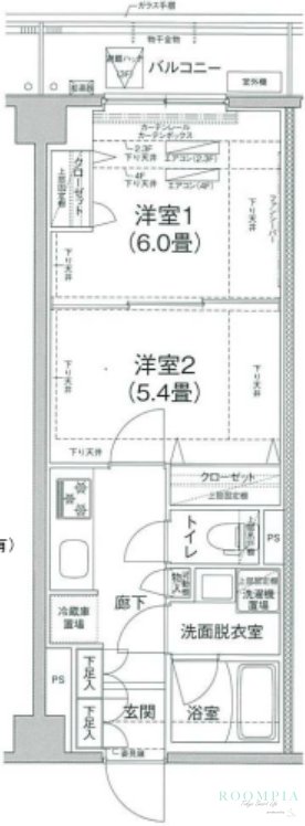 4階の間取り図