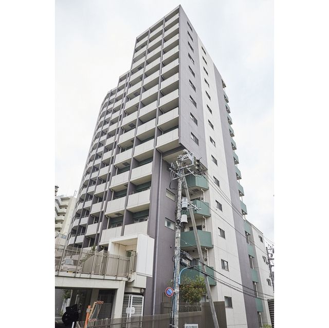 新宿区高田馬場２丁目の賃貸マンションの外観