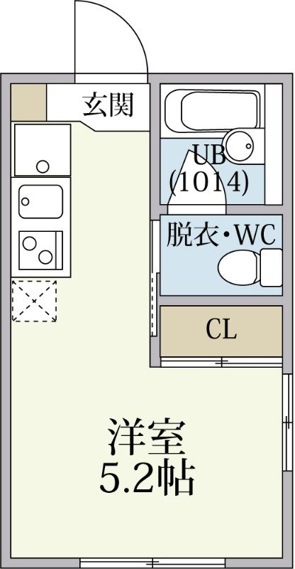 1階の間取り図