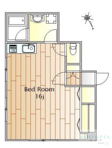 1階の間取り図