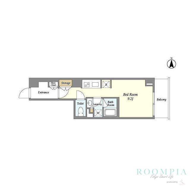 2階の間取り図