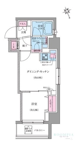 3階の間取り図