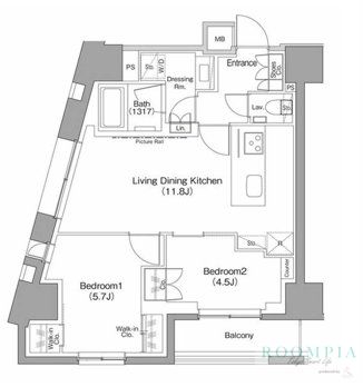 3階の間取り図