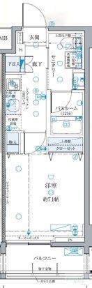 2階の間取り図