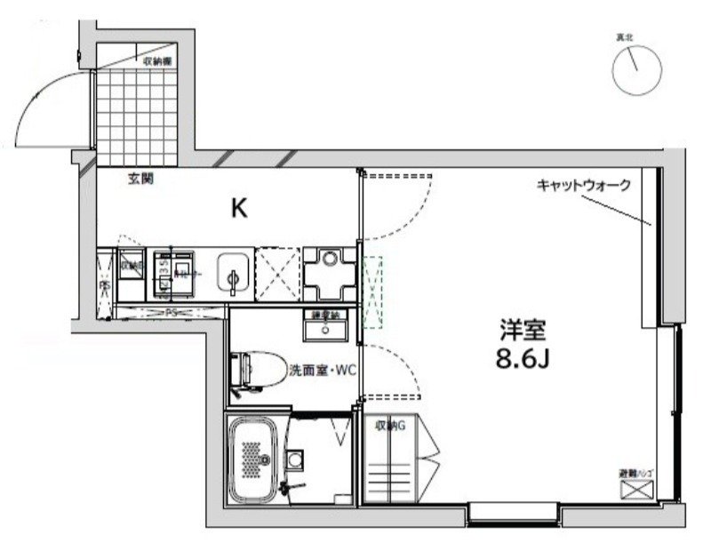 3階の間取り図