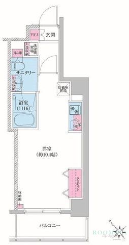 5階の間取り図