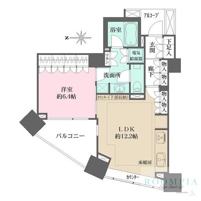 11階の間取り図