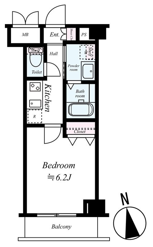 3階の間取り図