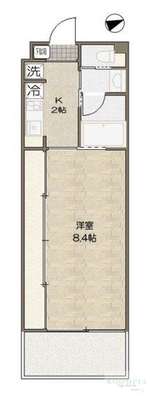 1階の間取り図