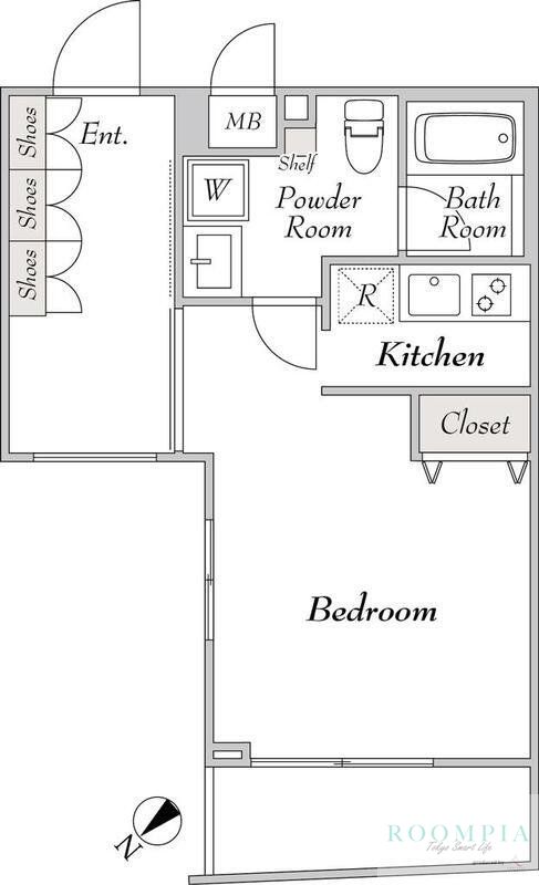 4階の間取り図