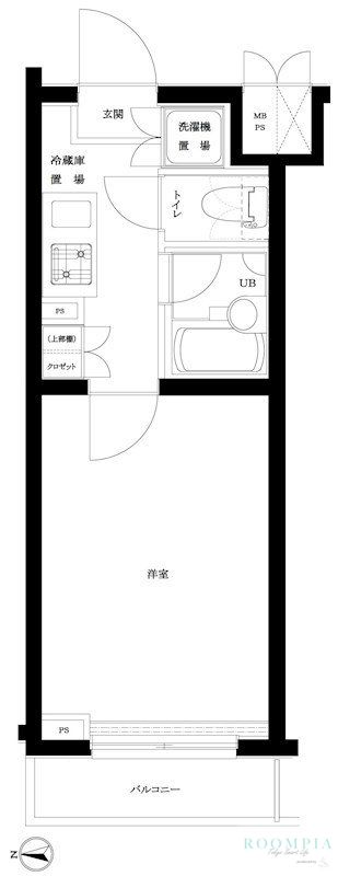 1階の間取り図