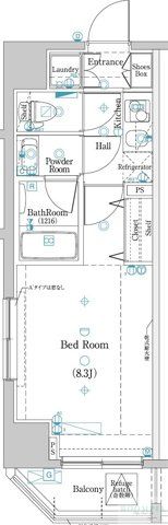 3階の間取り図