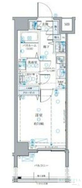 9階の間取り図