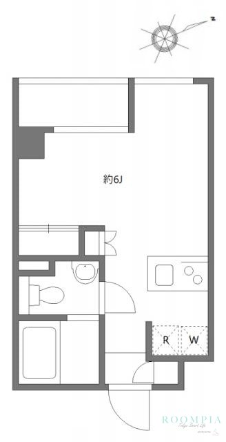 2階の間取り図
