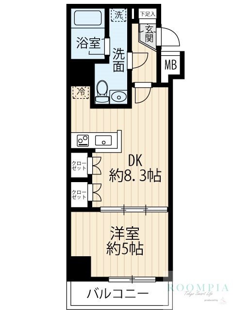 3階の間取り図