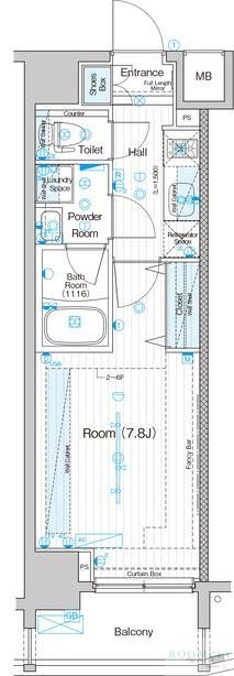 5階の間取り図