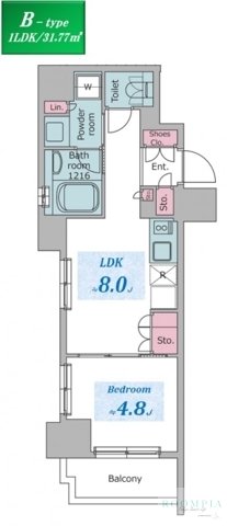 5階の間取り図
