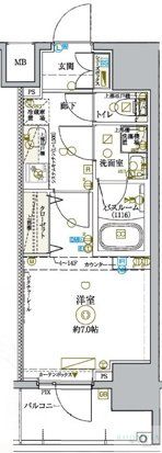 11階の間取り図