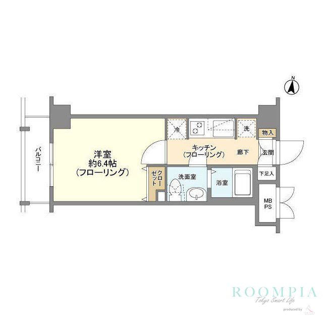 3階の間取り図