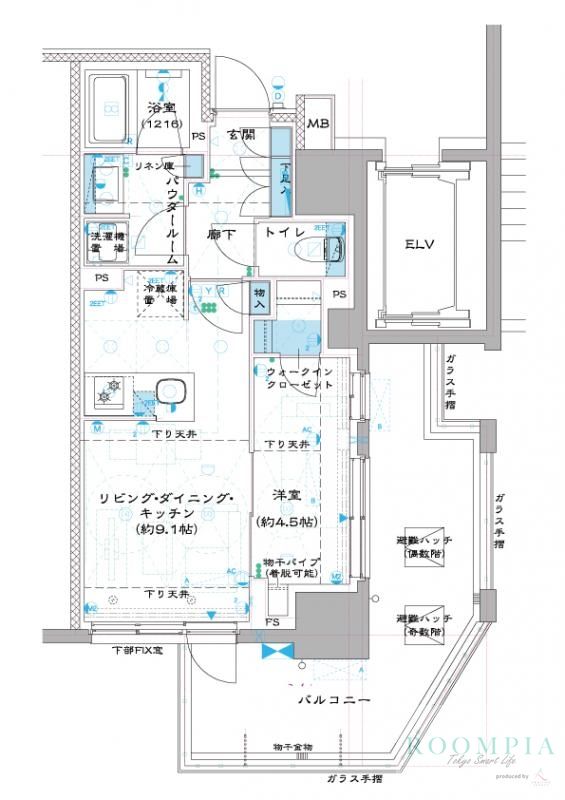 12階の間取り図