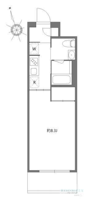 1階の間取り図