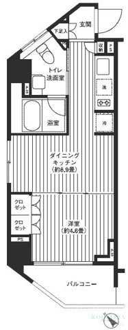 10階の間取り図