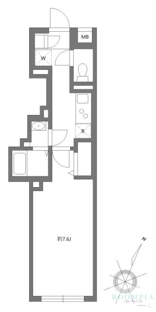 1階の間取り図