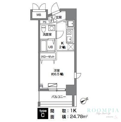11階の間取り図