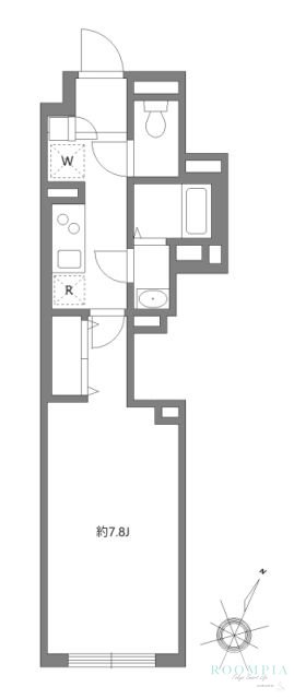 4階の間取り図