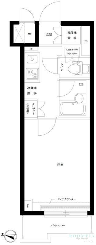 2階の間取り図