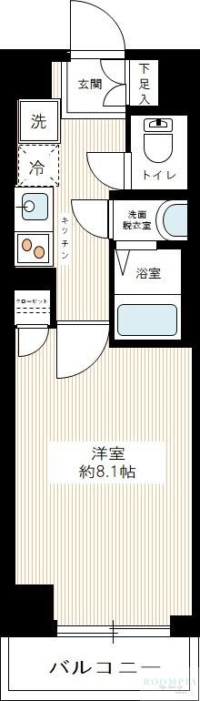 3階の間取り図