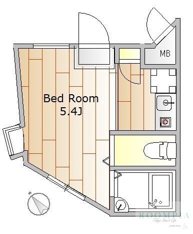 1階の間取り図