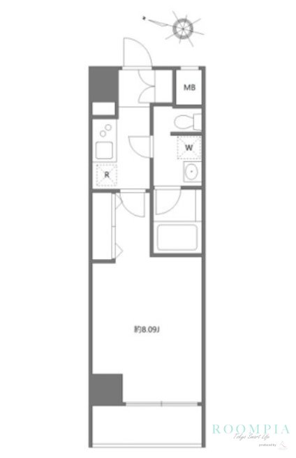 5階の間取り図