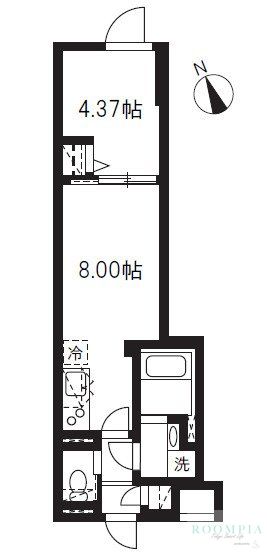 1階の間取り図