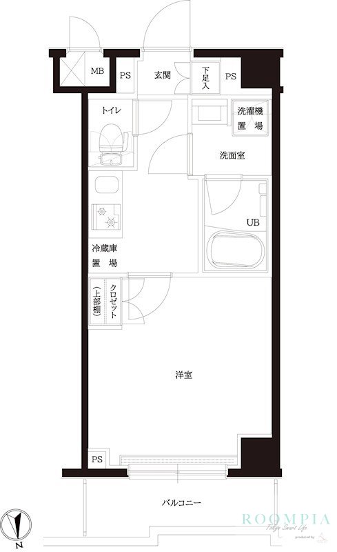 1階の間取り図
