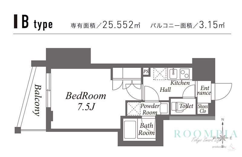 7階の間取り図