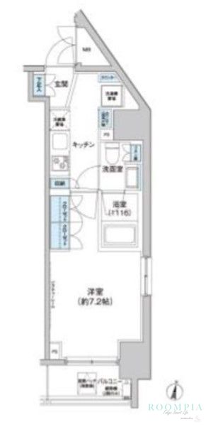2階の間取り図