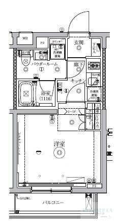 3階の間取り図