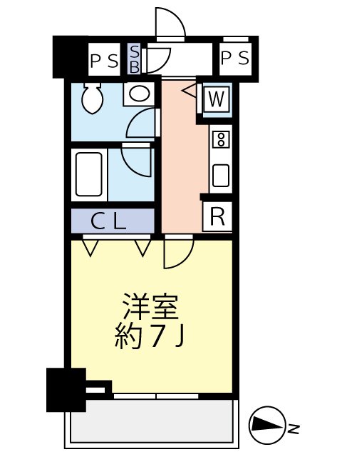 9階の間取り図