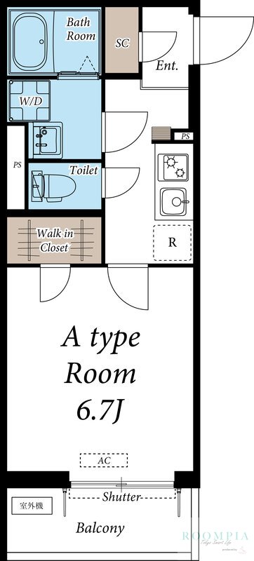 3階の間取り図