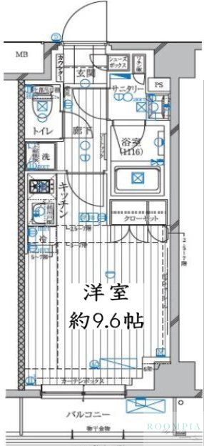3階の間取り図