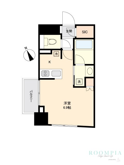 1階の間取り図
