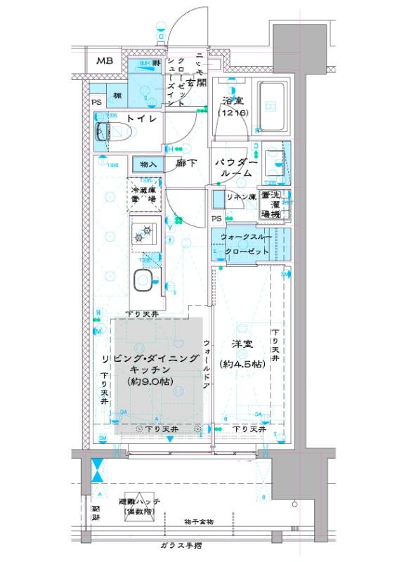 2階の間取り図